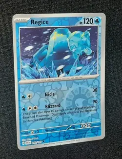 Pokemon Regice 042/159 Reverse Holo *UNCOMMON* NM/M | SV09: Journey Together - Image 1