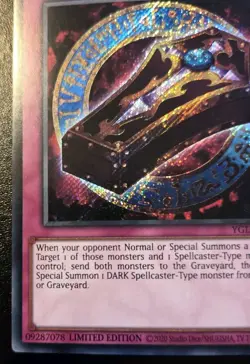 Dark Renewal YGLD-ENB00 Limited Edition Secret Rare Yugi's Legendary Decks - Image 4