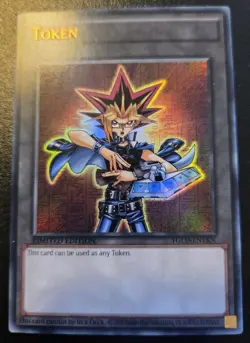 Yami Yugi YGLD-ENTKN Limited Edition Ultra Rare Token Yugi's Legendary Decks - Image 1