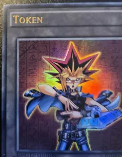 Yami Yugi YGLD-ENTKN Limited Edition Ultra Rare Token Yugi's Legendary Decks - Image 2