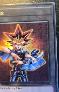 Yami Yugi YGLD-ENTKN Limited Edition Ultra Rare Token Yugi's Legendary Decks - Image 3