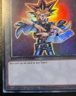 Yami Yugi YGLD-ENTKN Limited Edition Ultra Rare Token Yugi's Legendary Decks - Image 4