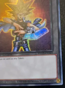 Yami Yugi YGLD-ENTKN Limited Edition Ultra Rare Token Yugi's Legendary Decks - Image 5