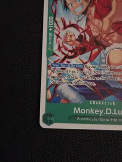 One Piece TCG - Monkey.D.Luffy PRB02-005 Red Bull Double DON!! - Promo - Image 5