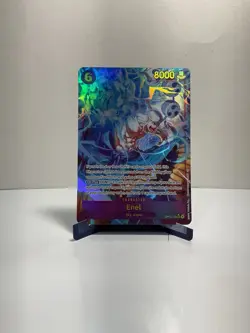 One Piece Enel OP15-118 SEC Parallel Alt Art Adventure on Kami's Island NM ENG - Image 1