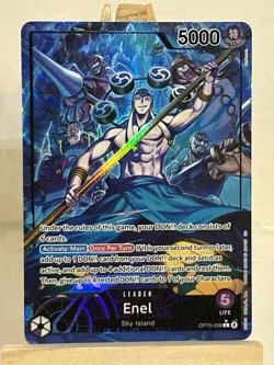 One Piece - ENEL OP15-058 (L) Alt Art OP15 Adventure on Kami's Island English NM - Image 1