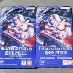 2 Bandai Namco One Piece Azure Sea's Seven Booster Packs 12 Cards - Image 1