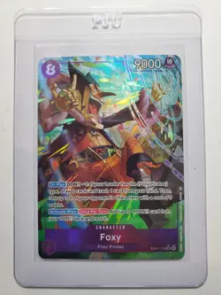 Foxy (Alternate Art) EB04-036 One Piece from OP-14 The Azure Sea's Seven Foil - Image 1