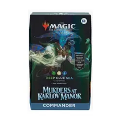 WOTC MtG Commander Murders at Karlov Manor Commander Deck - Deep Clue Sea New 195166244983 - Image 1