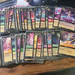 Disney Lorcana Fabled Lot Common+Uncommon+Rare+Super Rare Set of 110 - Image 1