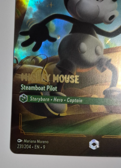 Disney Lorcana Fabled Enchanted Mickey Steamboat Pilot English Rare - Image 5