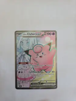 Pokemon TCG Lillie's Clefairy EX Journey Together 173/159 Single Card - Image 1