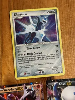 XY / DP Black Star Promo Lot, Holo EX Pokemon Cards, Dialga Absol Aerodactyl - Image 4