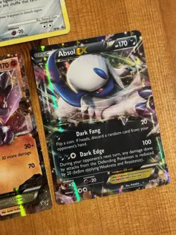 XY / DP Black Star Promo Lot, Holo EX Pokemon Cards, Dialga Absol Aerodactyl - Image 5