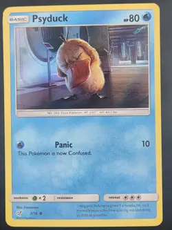 Psyduck (Holo Common) 7/18 Holo Detective Pikachu - Pokemon Card - NM - Image 1