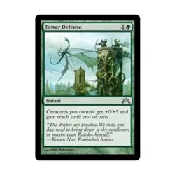 WOTC MtG Gatecrash Tower Defense (U) (Foil) NM - Image 1