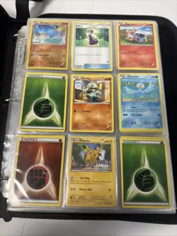 Pokemon Binder Full Of Pokemon Cards. 44 Pages 396 Cards - Image 4