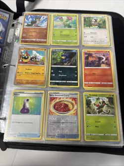 Pokemon Binder Full Of Pokemon Cards. 44 Pages 396 Cards - Image 5