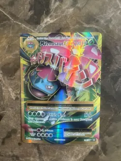 Pokemon TCG Card M Venusaur EX 100/108 Full Art XY Evolutions Ultra Rare Holo HP - Image 1