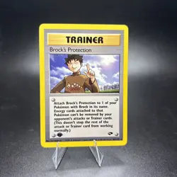 Pokemon Card - Brock's Protection Gym Challenge 101/132 Rare 1st Edition NM -g - Image 1