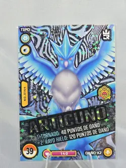 CARD POKEMON MASTER JOURNEYS Foil 3R #E39 ARTICUNO Kanto TCG Peru Edition 2023 - Image 1