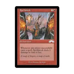 WOTC MtG Exodus Spellshock (U) EX - Image 1