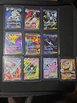 Pokemon TCG Full Art Mixed Card Lot of 10 Near Mint/NM Condition - Image 1