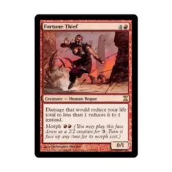 WOTC MtG Time Spiral Fortune Thief (R) (Foil) VG - Image 1