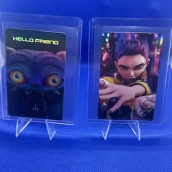RUMI - Kpop Demon Hunter - Holographic Card- McDonald's Trading VIP Card! RARE - Image 1