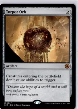 Torpor Orb Outlaws of Thunder Junction: the Big Score Regular NM M 0027 - Image 1