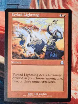 Forked Lightning The List Reprints Magic Gathering MTG - Image 1