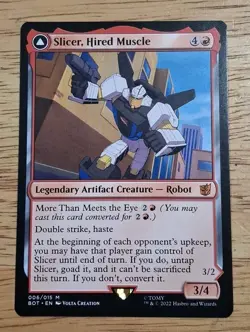 Slicer, Hired Muscle Universes Beyond x Transformers x1 NM/LP - Image 1