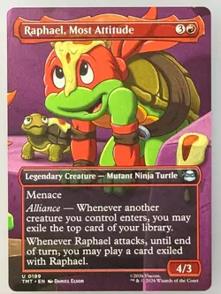 Magic the Gathering - Raphael, Most Attitude 199 - Image 1