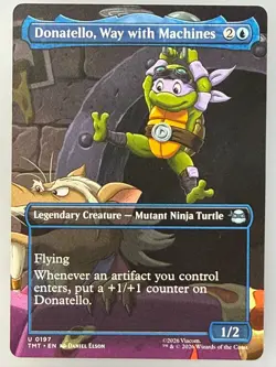 Magic the Gathering - Donatello, Way with Machines 197 - Image 1