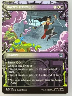 Magic the Gathering - Karai's Technique 244 - Image 1