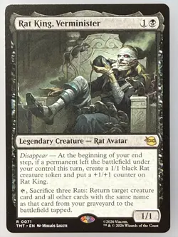 Magic the Gathering - Rat King, Verminister 71 - Image 1