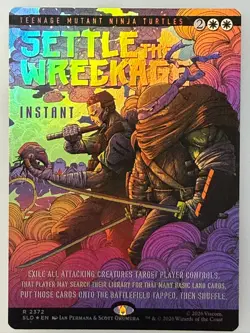 Magic the Gathering - Settle the Wreckage Foil 2372 Secret Lair - Image 1