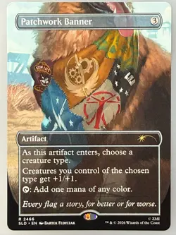 Magic the Gathering - Patchwork Banner 2466 Secret Lair - Image 1