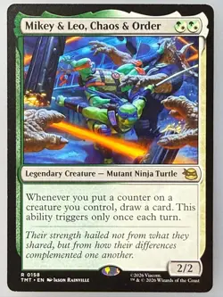 Magic the Gathering - Mikey & Leo, Chaos & Order 158 - Image 1