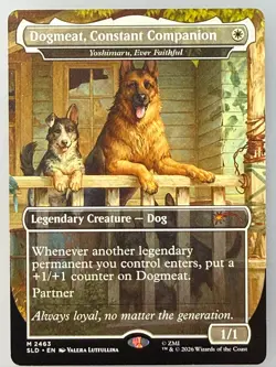 Magic the Gathering - Dogmeat, Constant Companion 2463 Secret Lair - Image 1