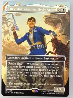 Magic the Gathering - Lucy MacLean, Positively Armed 2447 Secret Lair - Image 1