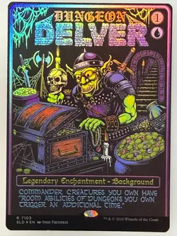 Magic the Gathering - Dungeon Delver Foil 7103 Secret Lair - Image 1