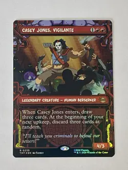 Casey Jones, Vigilante (0235) (Showcase) Teenage Mutant Ninja Turtles Foil - Image 1