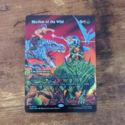 Rhythm of the Wild # 12 Foil M - Teenage Mutant Ninja Turtles TMNT MTG Mint - Image 1