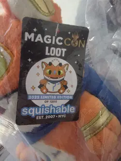 Magic The Gathering Magiccon 2025 RARE LOOT PLUSH 1200 Made, Pin And XL SHIRT - Image 2