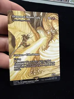 Dragon of Mount Gulg Ancient Dragon Final Fantasy MTG Non Foil - Image 1