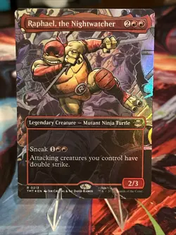 Raphael, the Nightwatcher (Borderless) Teenage Mutant Ninja Turtles Foil - Image 1