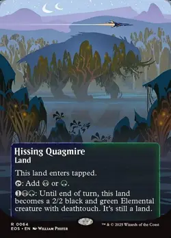 [MTG] Hissing Quagmire (Foil) (Showcase) (0064) (EOS) NM - Image 1