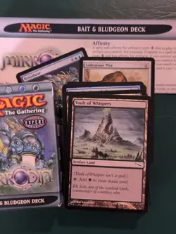 MTG Precostructed Mirrodin Theme Decks. Opened Complete W/Inserts - Image 3
