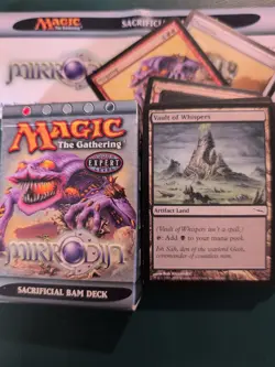 MTG Precostructed Mirrodin Theme Decks. Opened Complete W/Inserts - Image 5